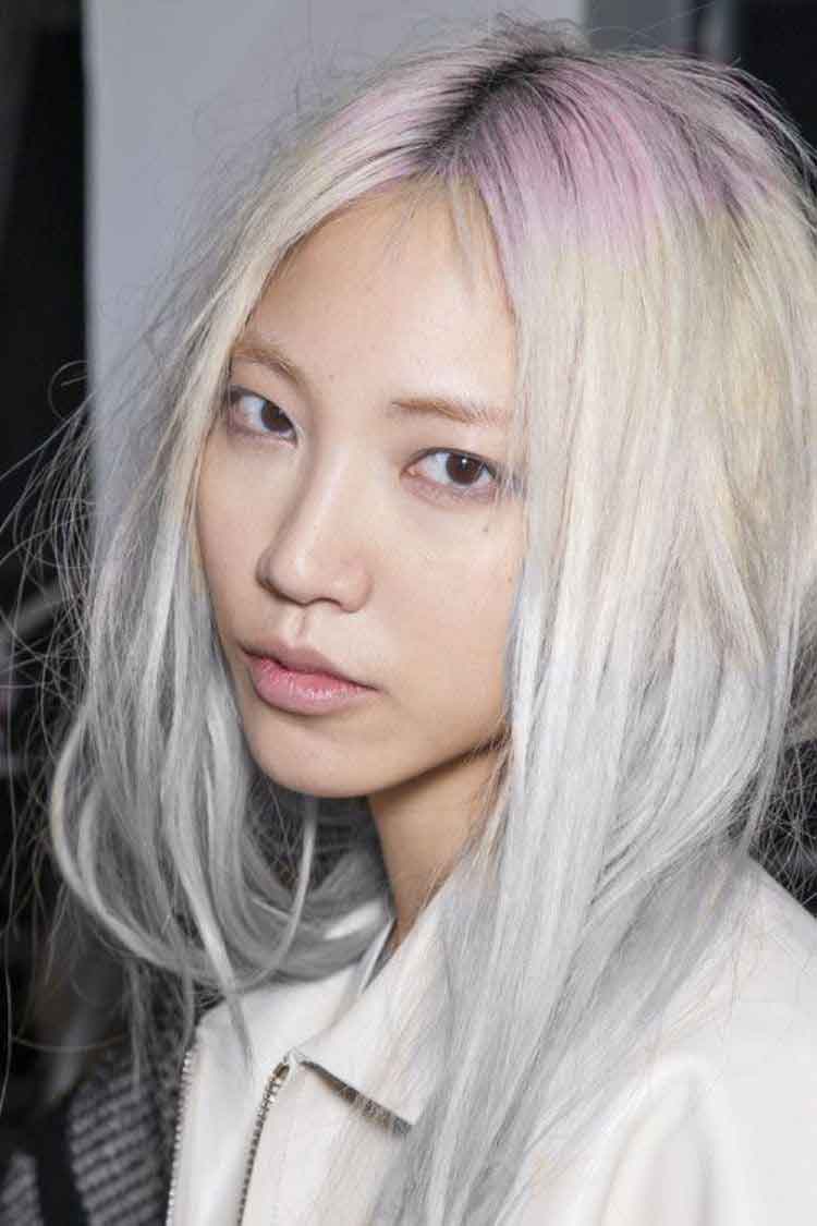  cara membuat warna rambut abu abu tanpa bleaching