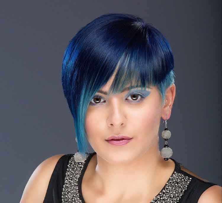 warna rambut blue black nyu