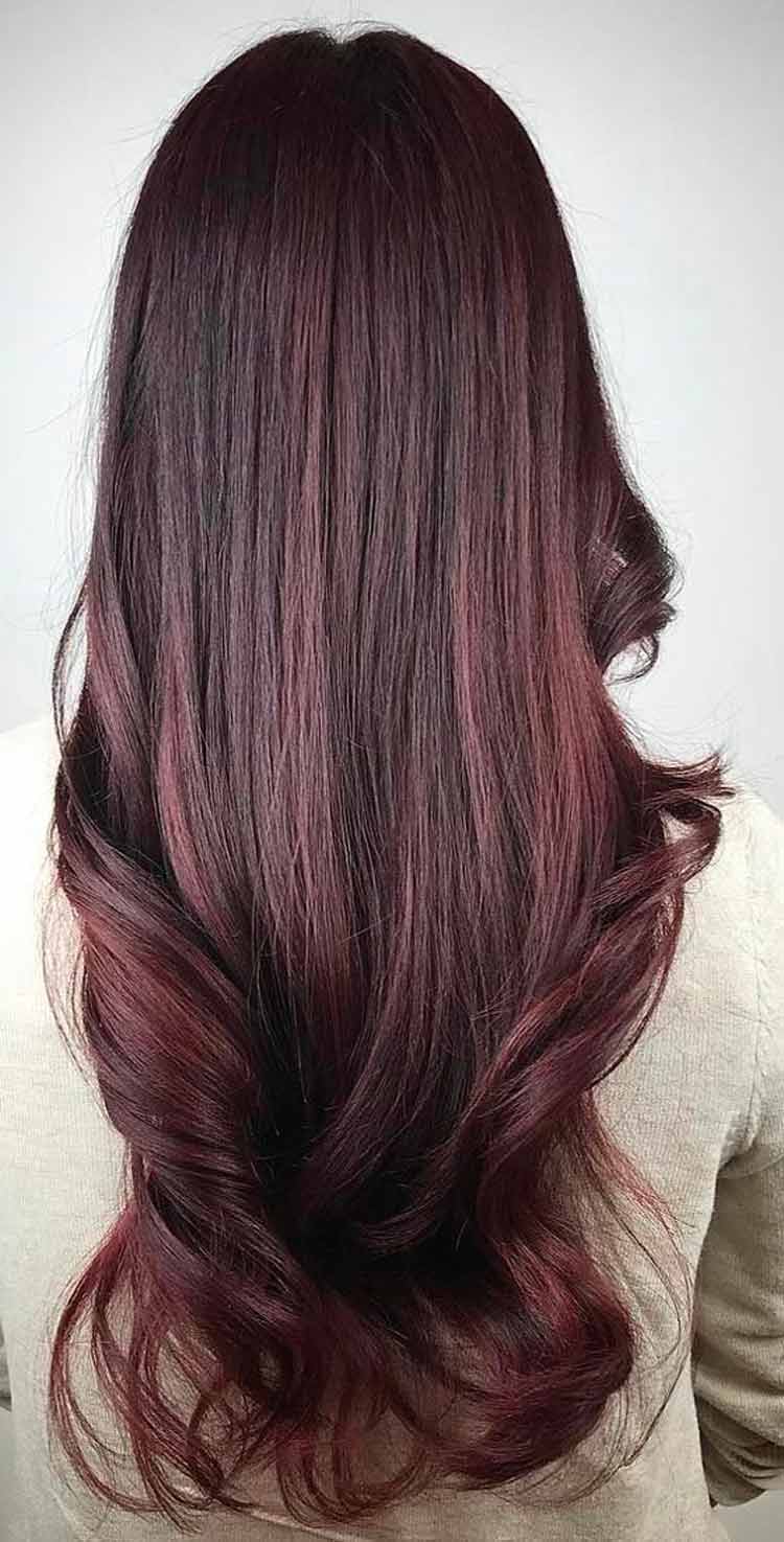 warna rambut mahogany loreal