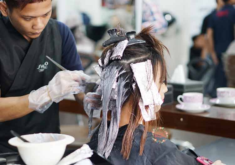 cara bleaching rambut agar tidak rusak